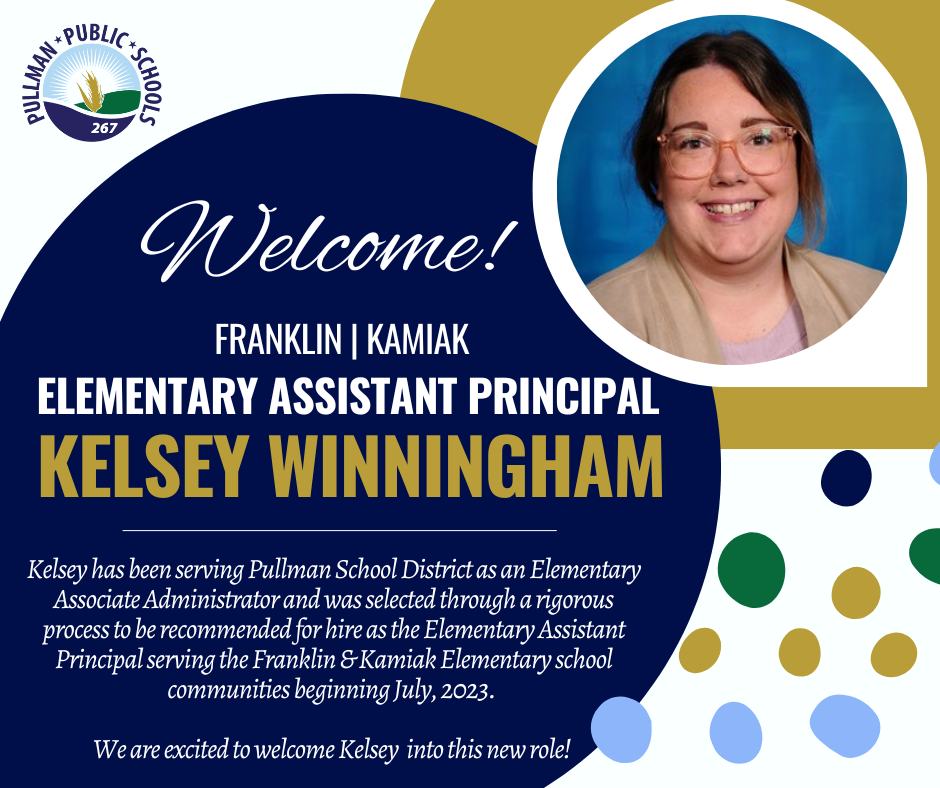 👏Kelsey Winningham – Selected as... - Pullman High School | Facebook