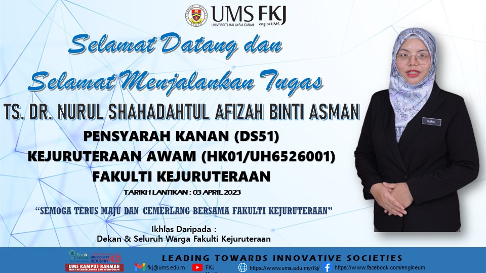 Selamat Datang dan Selamat... - Fakulti Kejuruteraan UMS