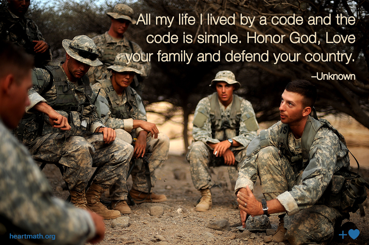 The core... - HeartMath for Troops, Veterans and Families