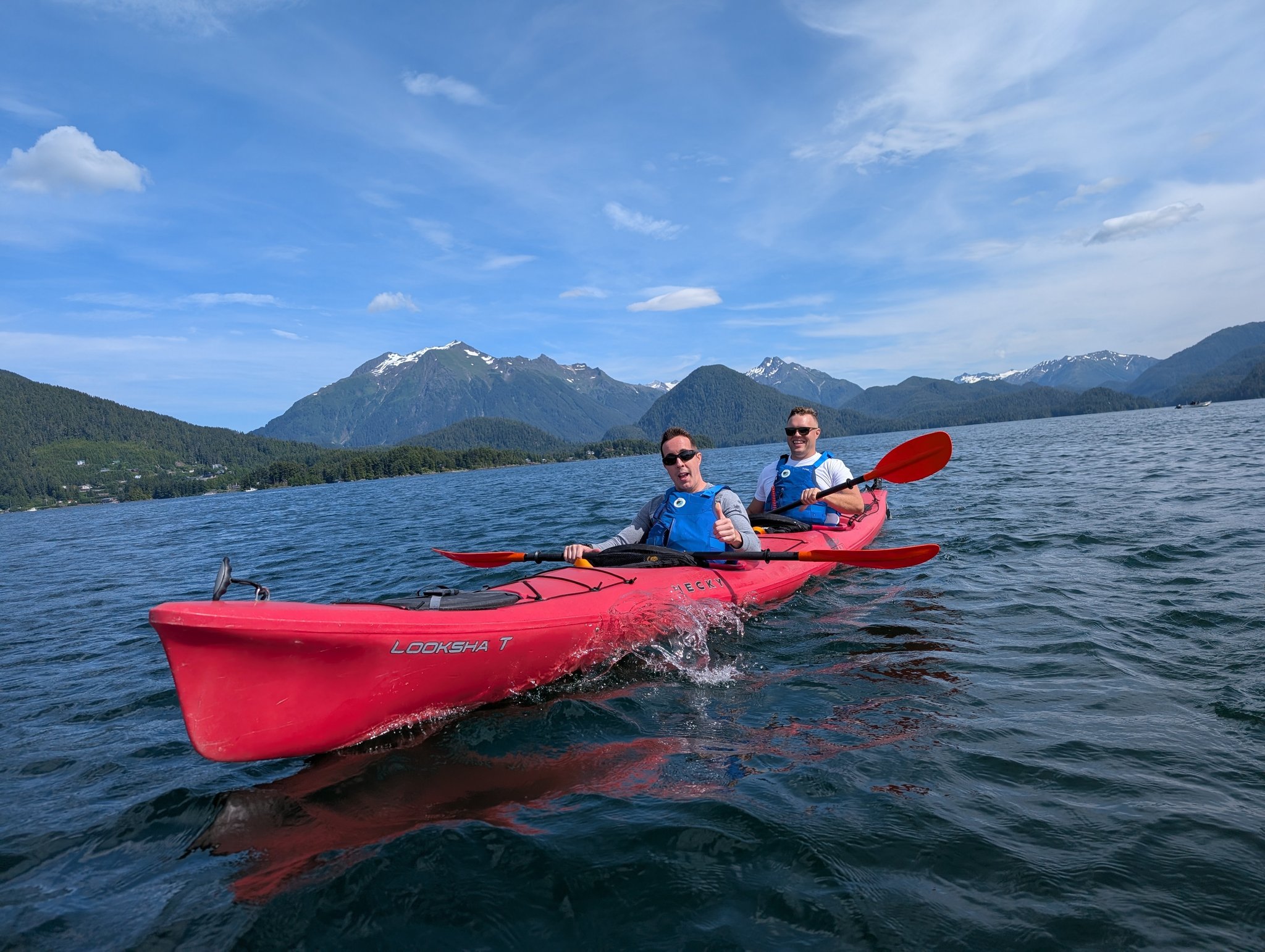 Glide among the Sitka spruce, sail over a reflecting pond and zip