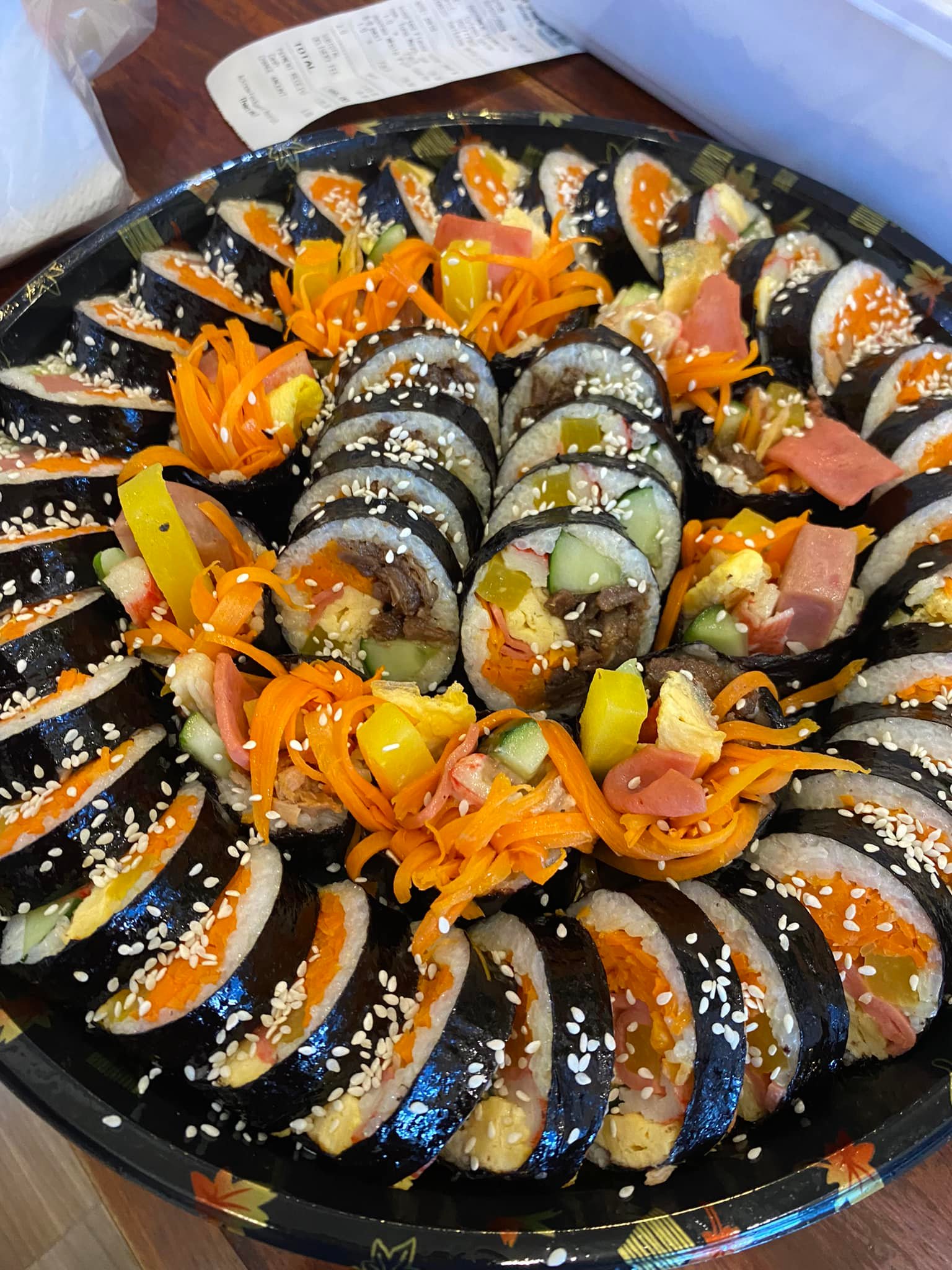 Sojourner's - Assorted Kimbap Platter (50pcs.) 💯🥢