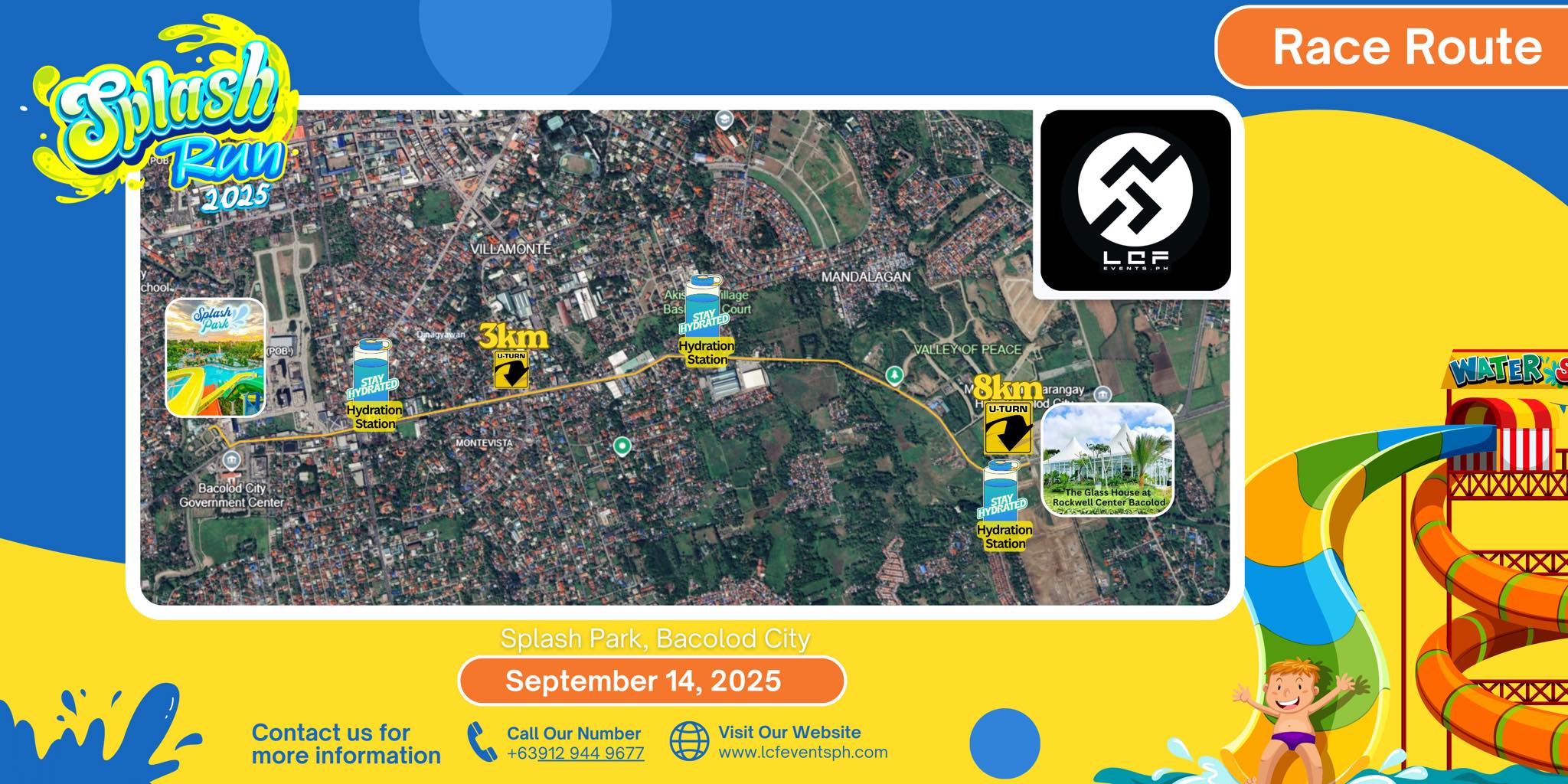 LCF - Get ready to make a splash! 🌊 Here’s the official race route for ...