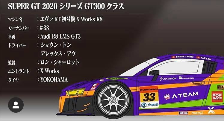 X Works Racing Eva 01 comes on track AGAIN!🔥🔥 The team's brand
