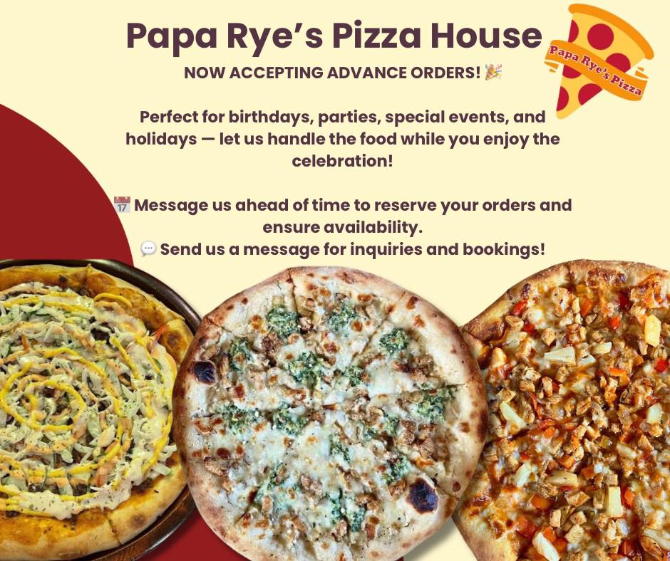 Papa Rye's Pizza | General Trias