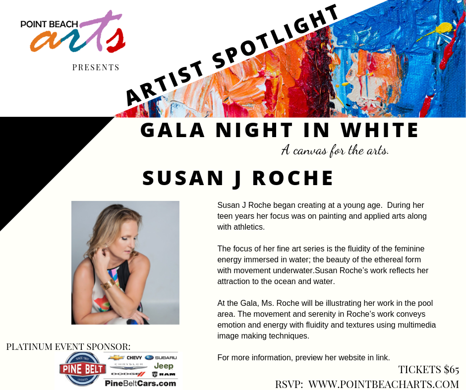 ARTIST SPOTLIGHT: Gala Night in White... - Point Beach Arts | Facebook
