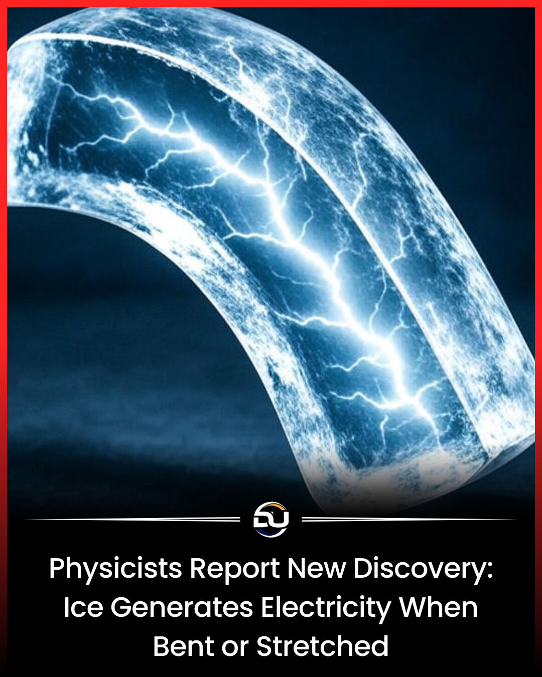 Ice can generate electricity when... - Discover the Universe | Facebook