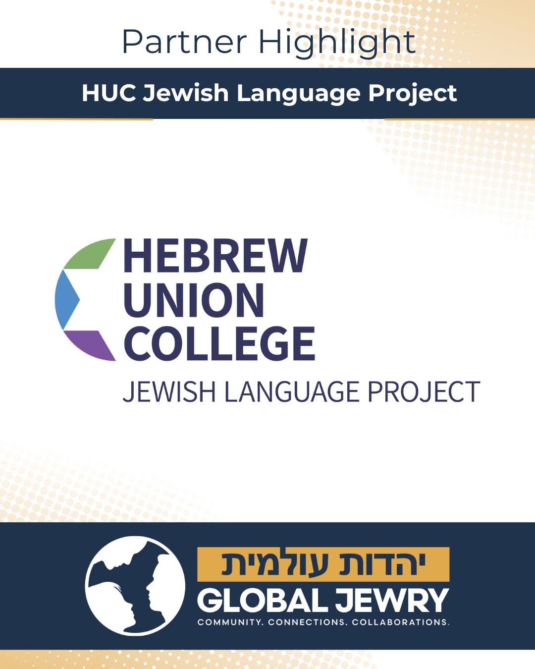 Global - We’re excited to welcome a new partner of the Global Jewry ...