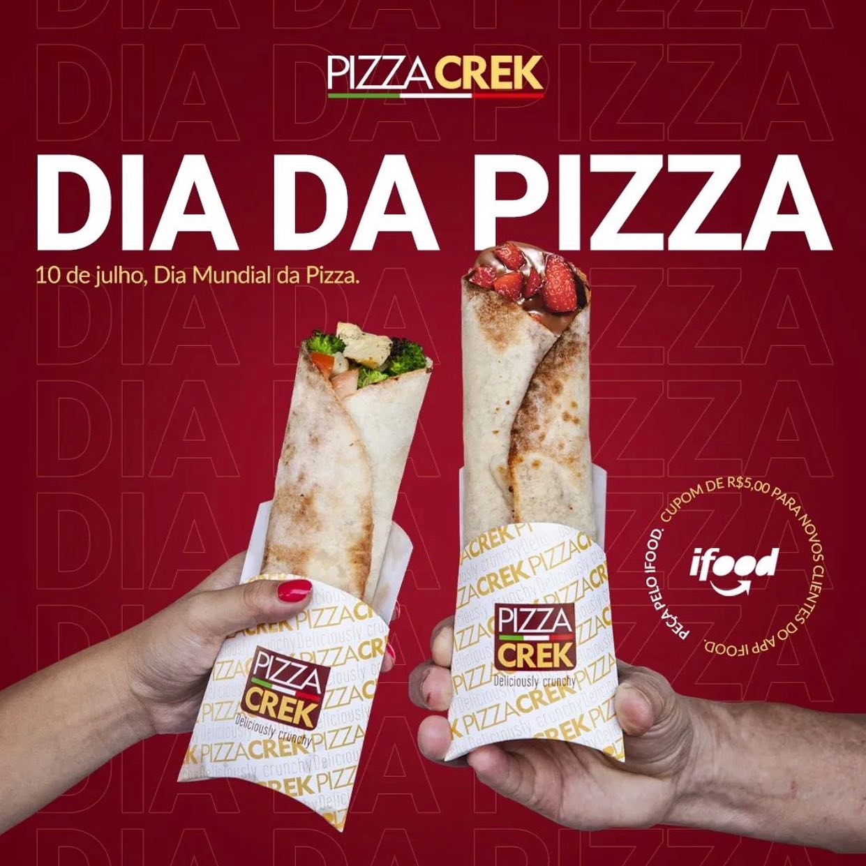 Pizza Crek Tatuapé - Deliciosamente Crocante 😱! Hummmmmmm!!! Pizzas ...