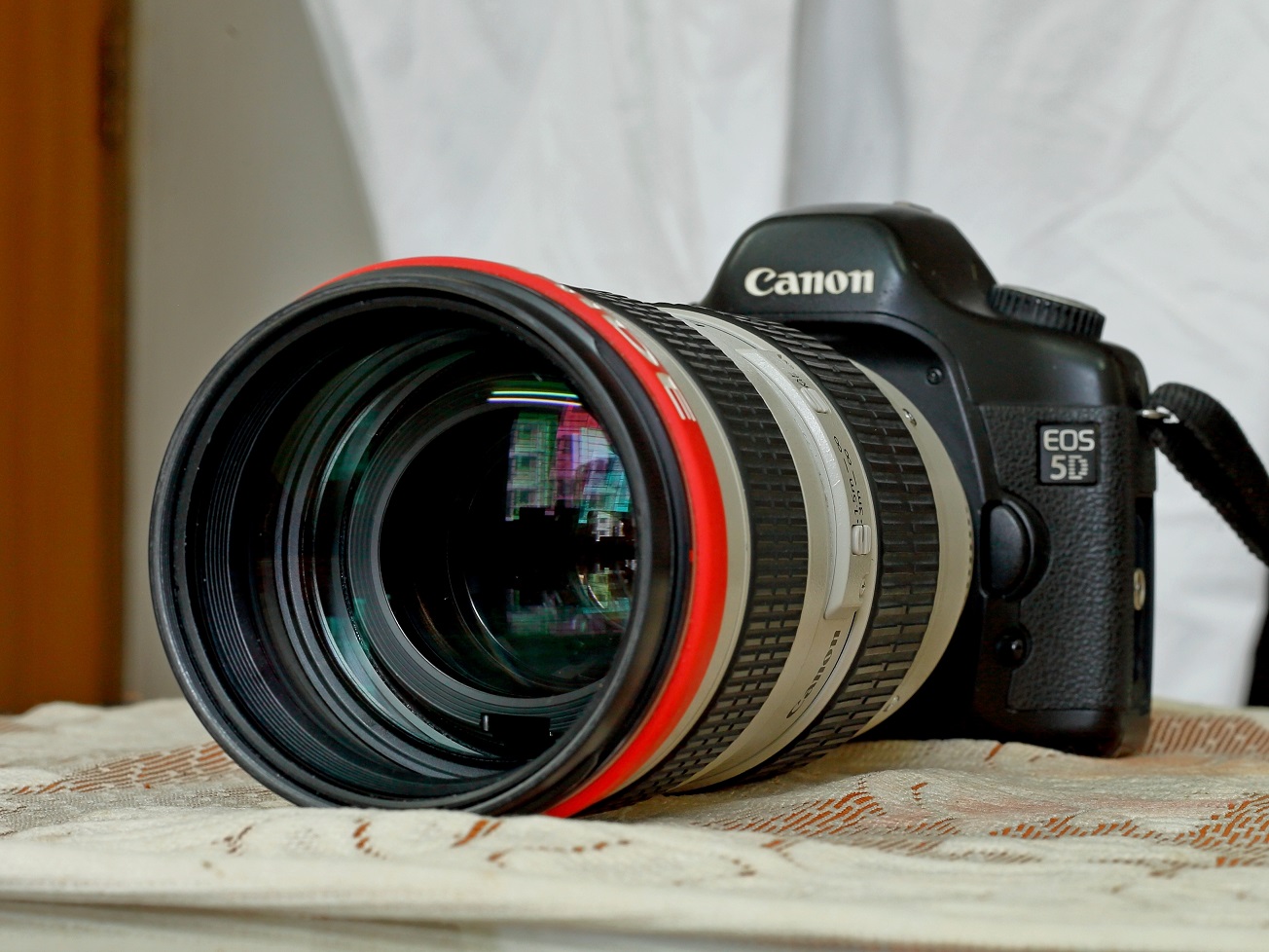 Canon 5d with 70-200 lens captures sharp images