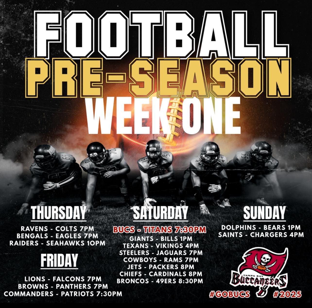 Hurricane - 🏈 It’s Preseason, But We’re in Midseason Form! 🏈 The NFL is ...