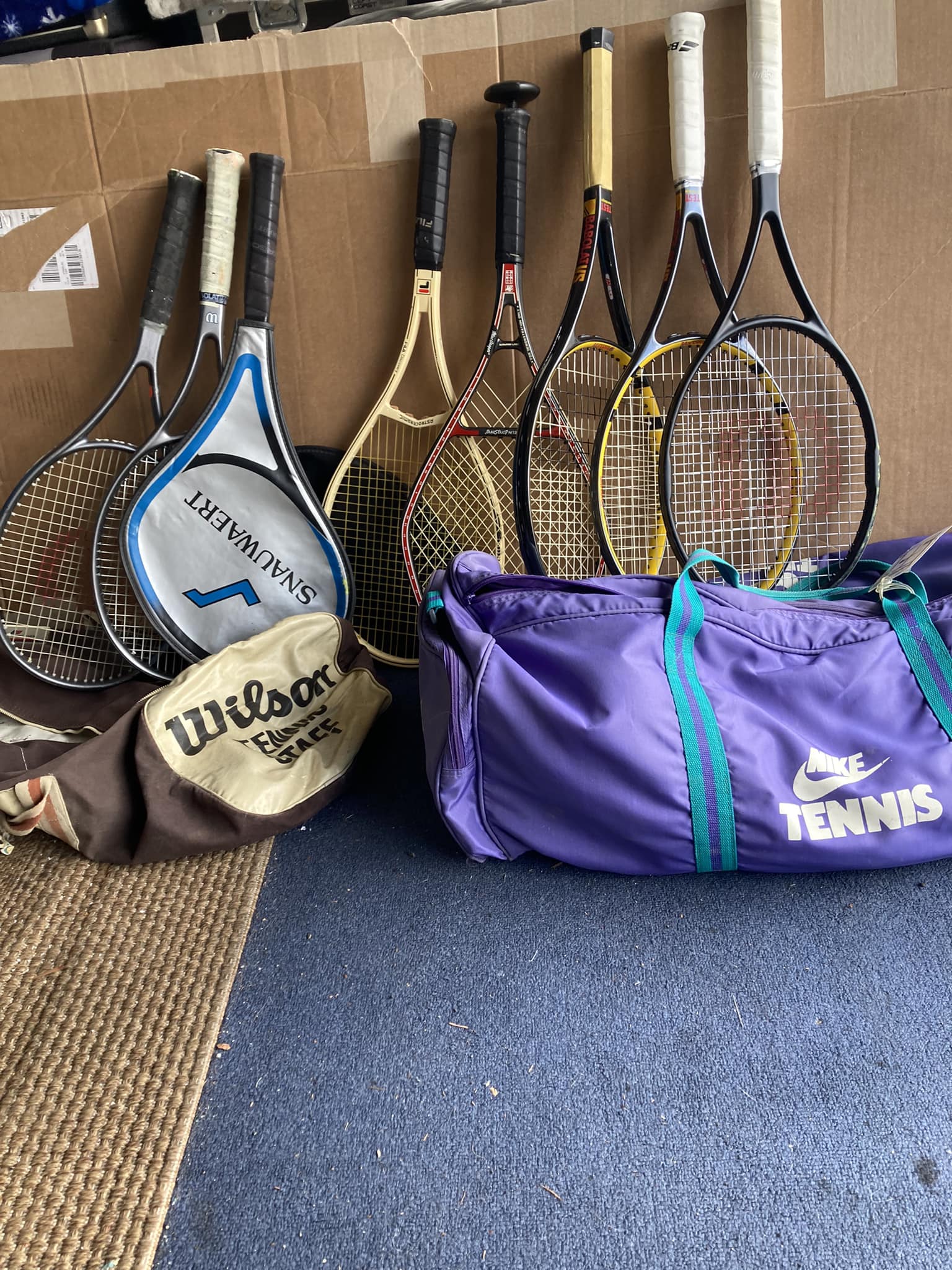 Did Mac use a Snaauwaert racquet in competition?