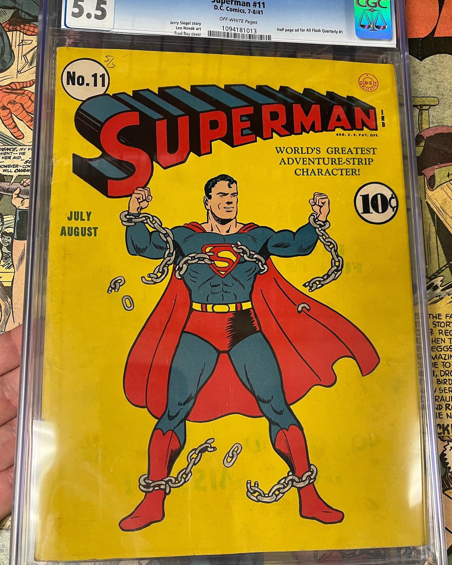 My Sunday Showcase for 1/3/21: Superman- The Golden Age Sundays