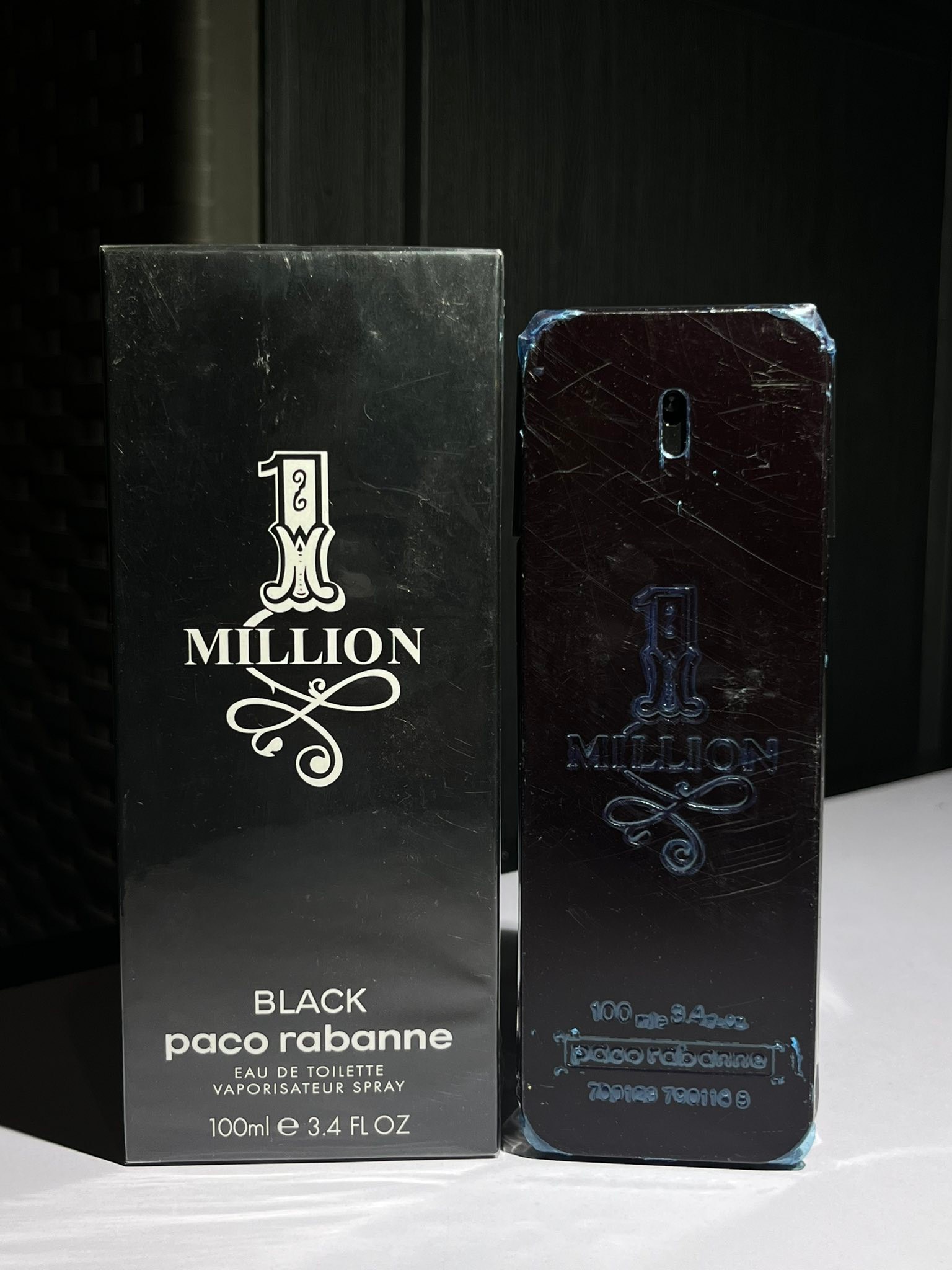 Trousse De Toilette Paco Rabanne 1 Million - Noire, Neuve Sans étiquettes, Idéale Pour Voyage Ou Salle De Bain