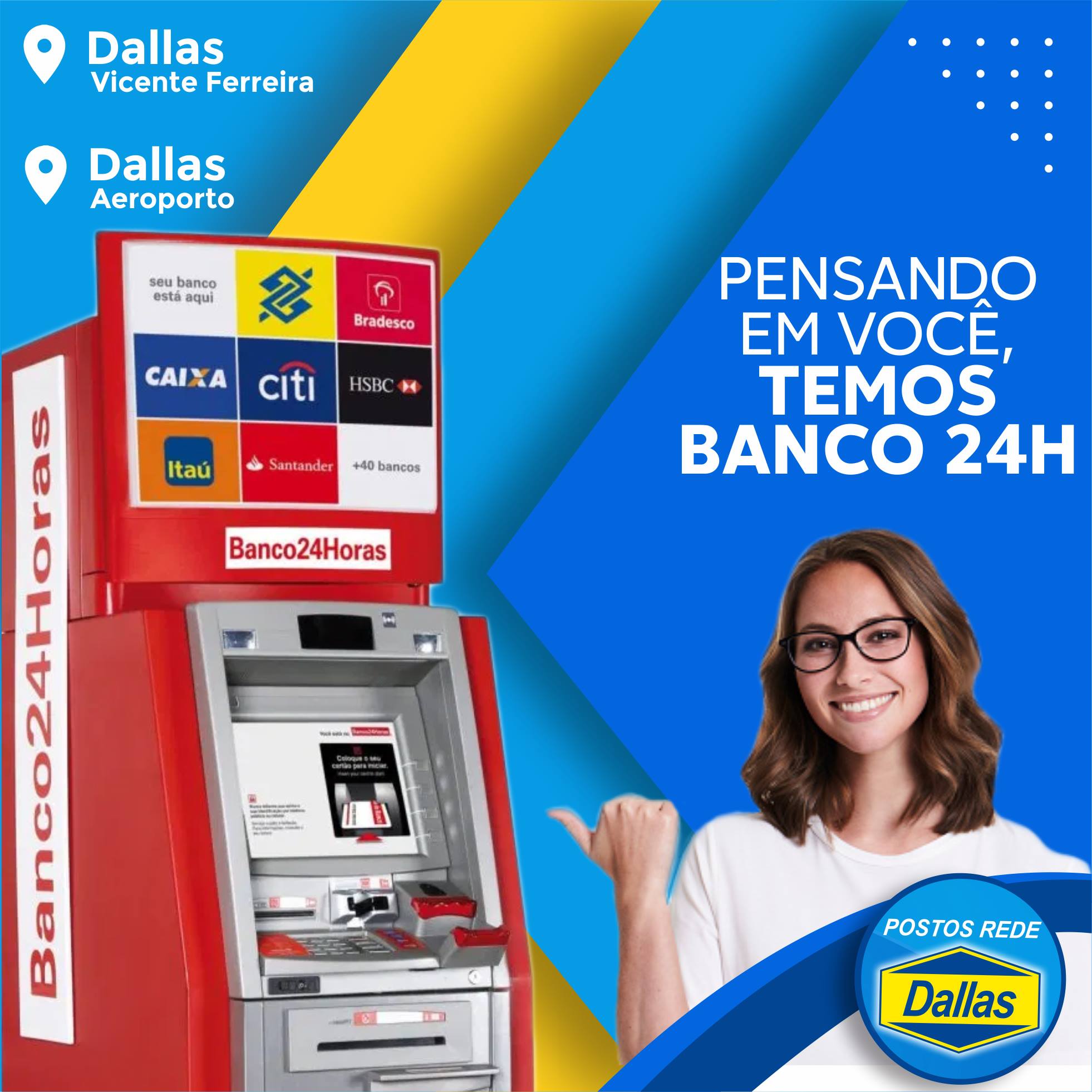 Dallas Auto Posto Marília - Pensando em você, os Postos Dallas da ...