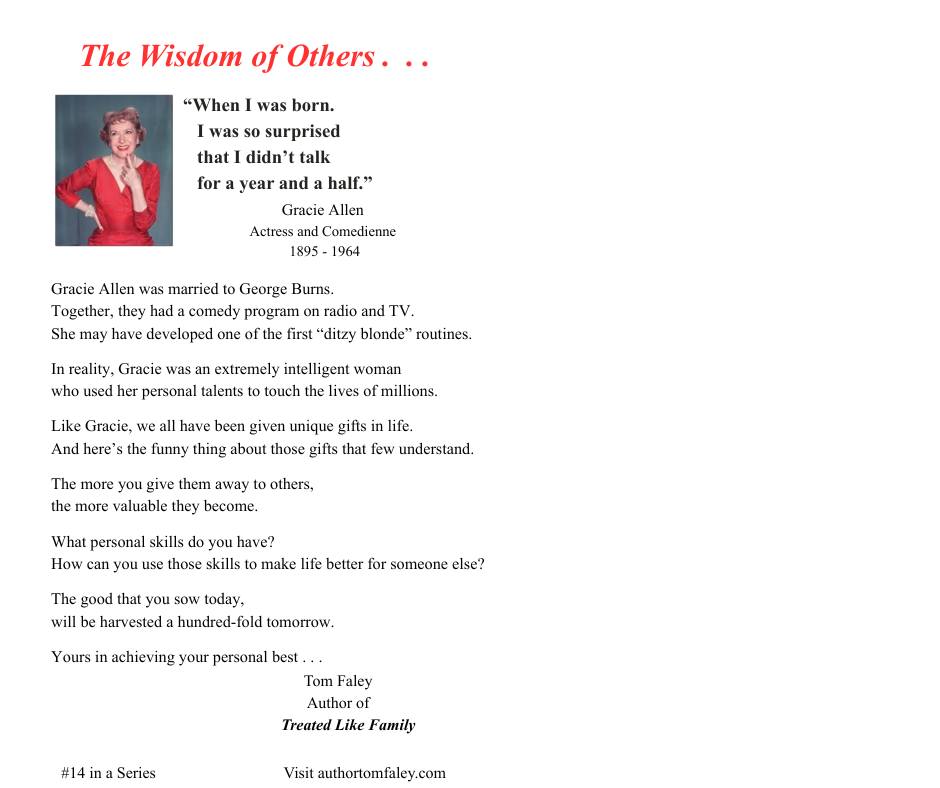 Author Tom Faley
