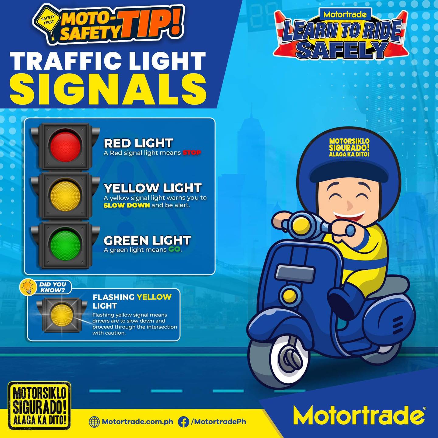 Learn - TIPS FOR SAFETY RIDING‼️ Enroll na sa aming Learn To Ride ...