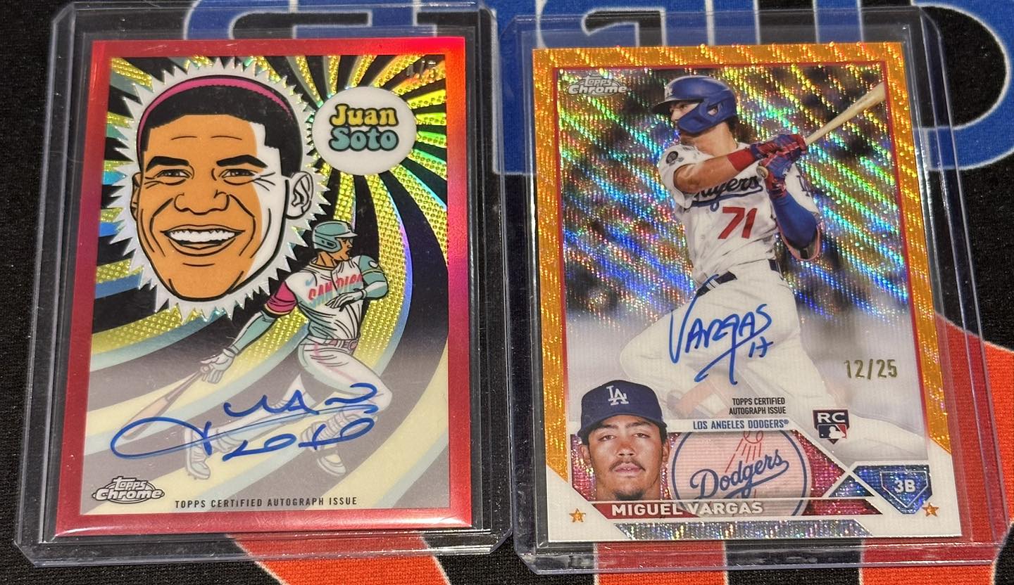Hitting a rare Veni Vidi Vici card in 2025-26 Topps Chrome UEFA