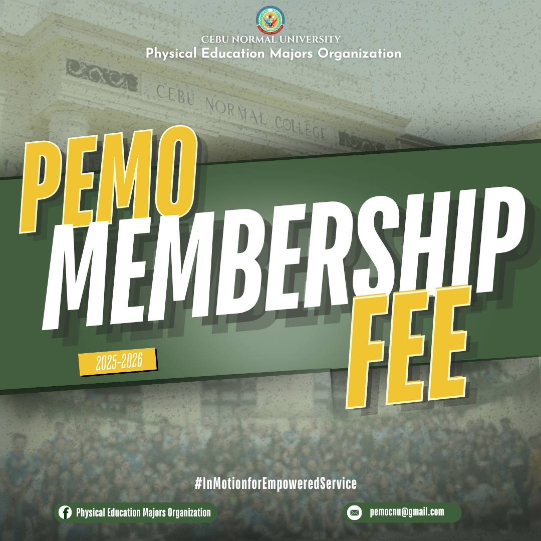 𝗣𝗘𝗠𝗢... - Physical Education Majors Organization - Public Page | Facebook
