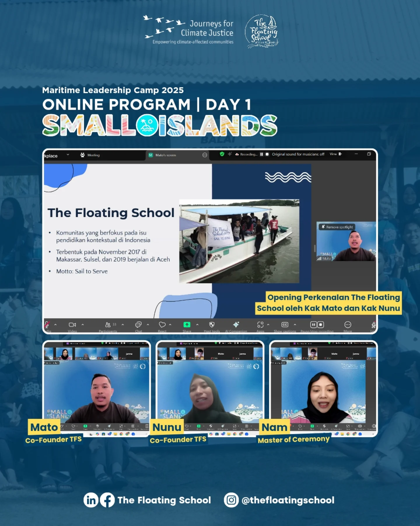 The Floating School - Hallo Sulawesi Selatan! Inovator Nusantara akan ...