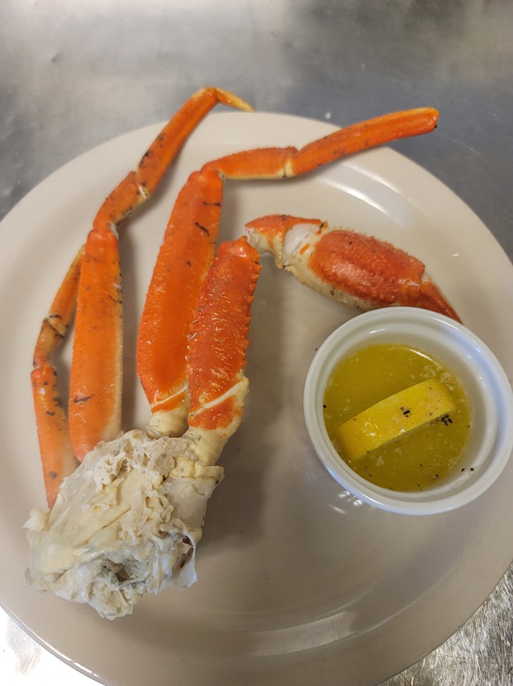 The Cove Dinner Menu