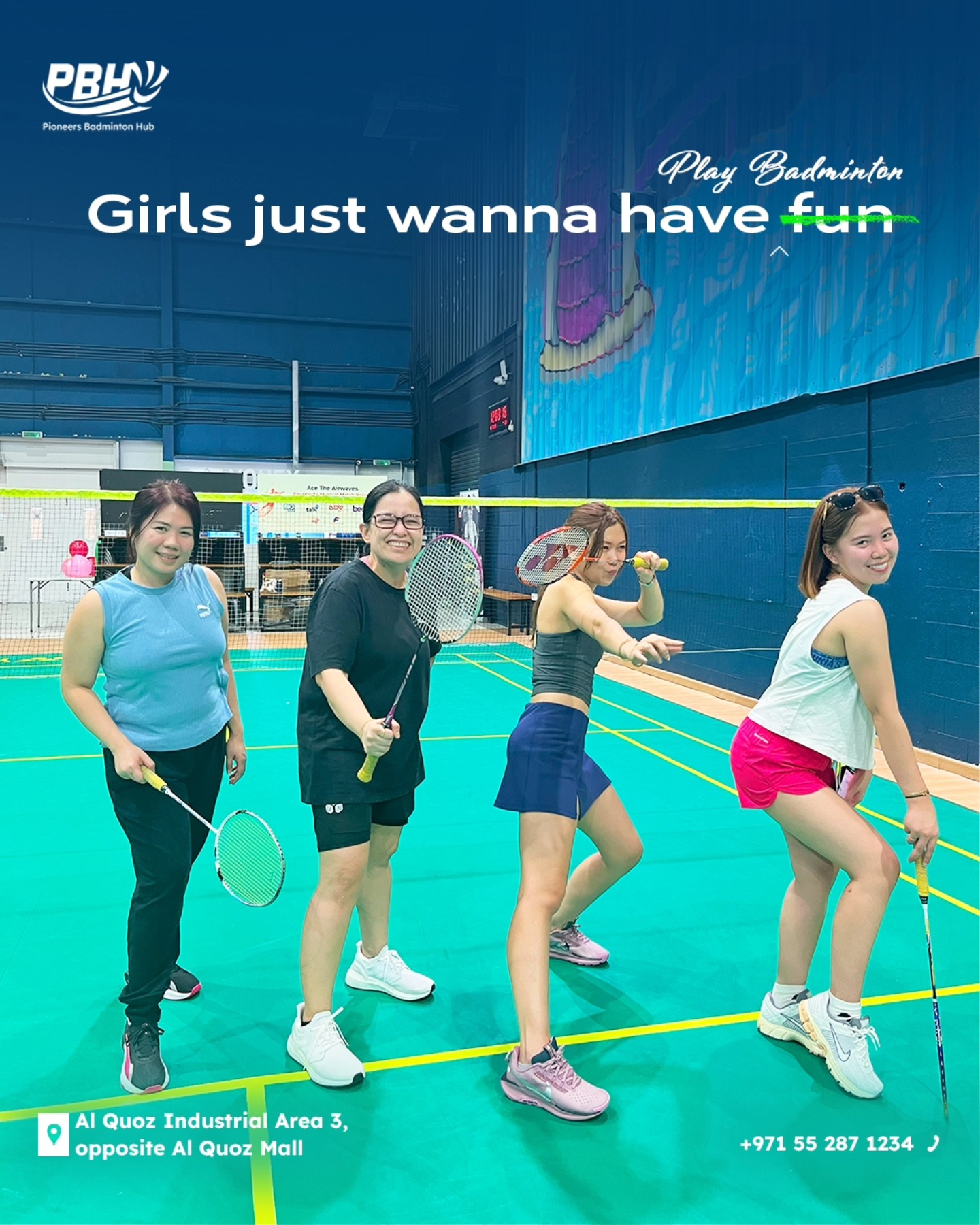 Pioneers Badminton Hub | Dubai