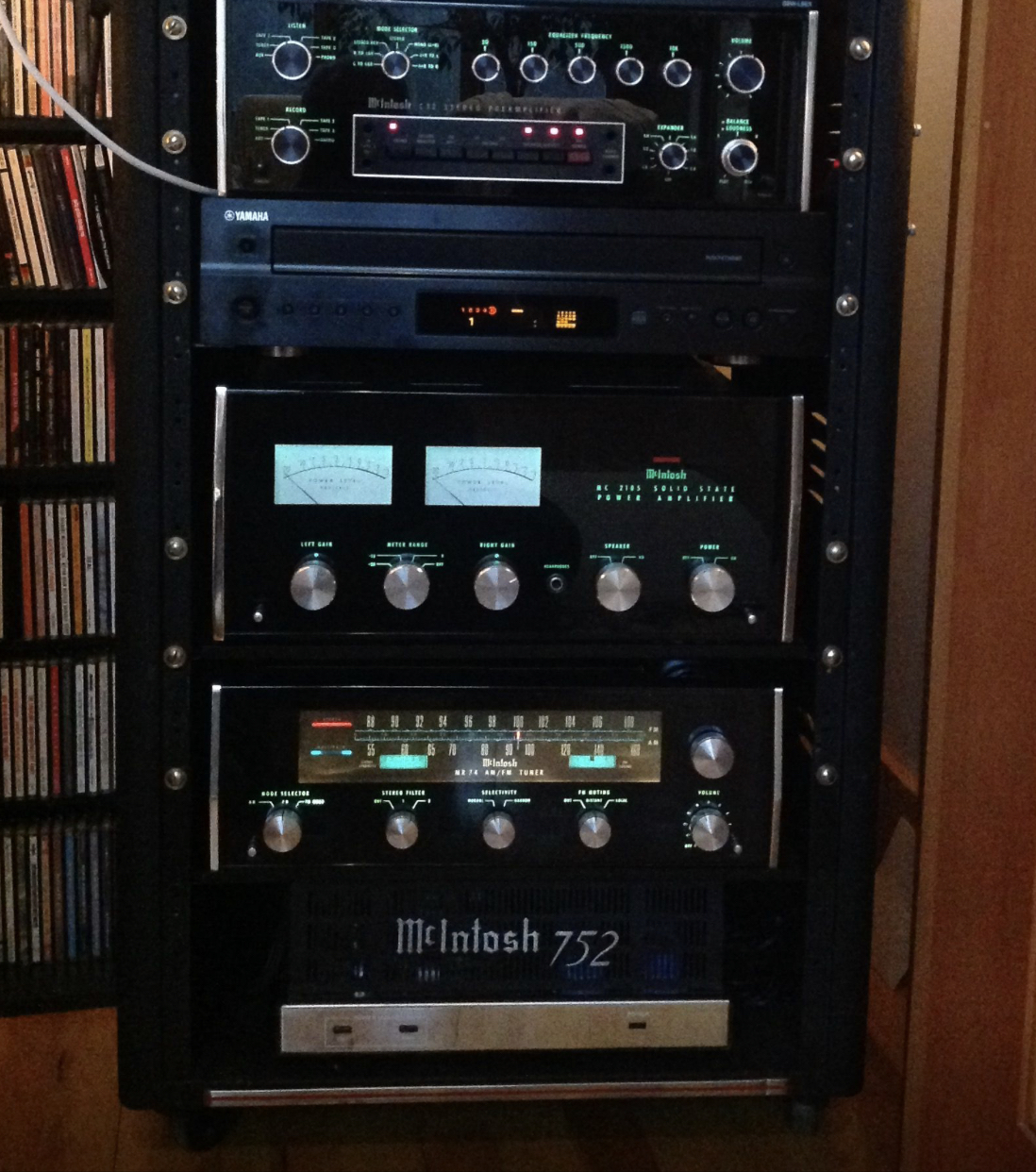 McIntosh MS469 12's for rear deck baffle