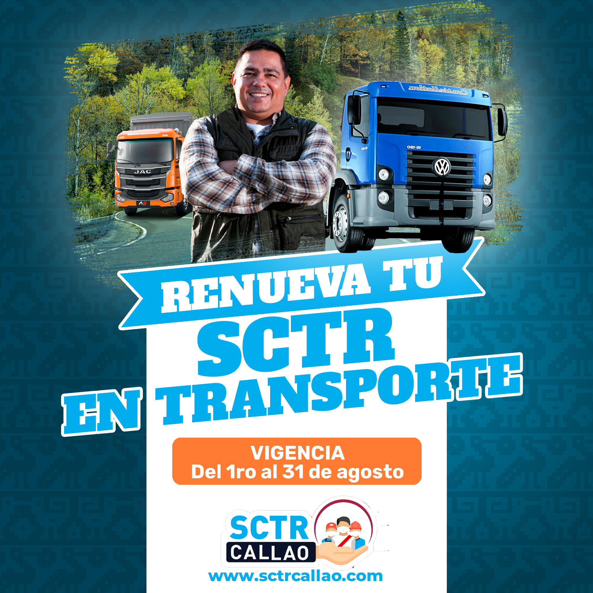 SCTR Callao - 🚛🛡️ ¡Transportistas! Iniciemos agosto... | Facebook