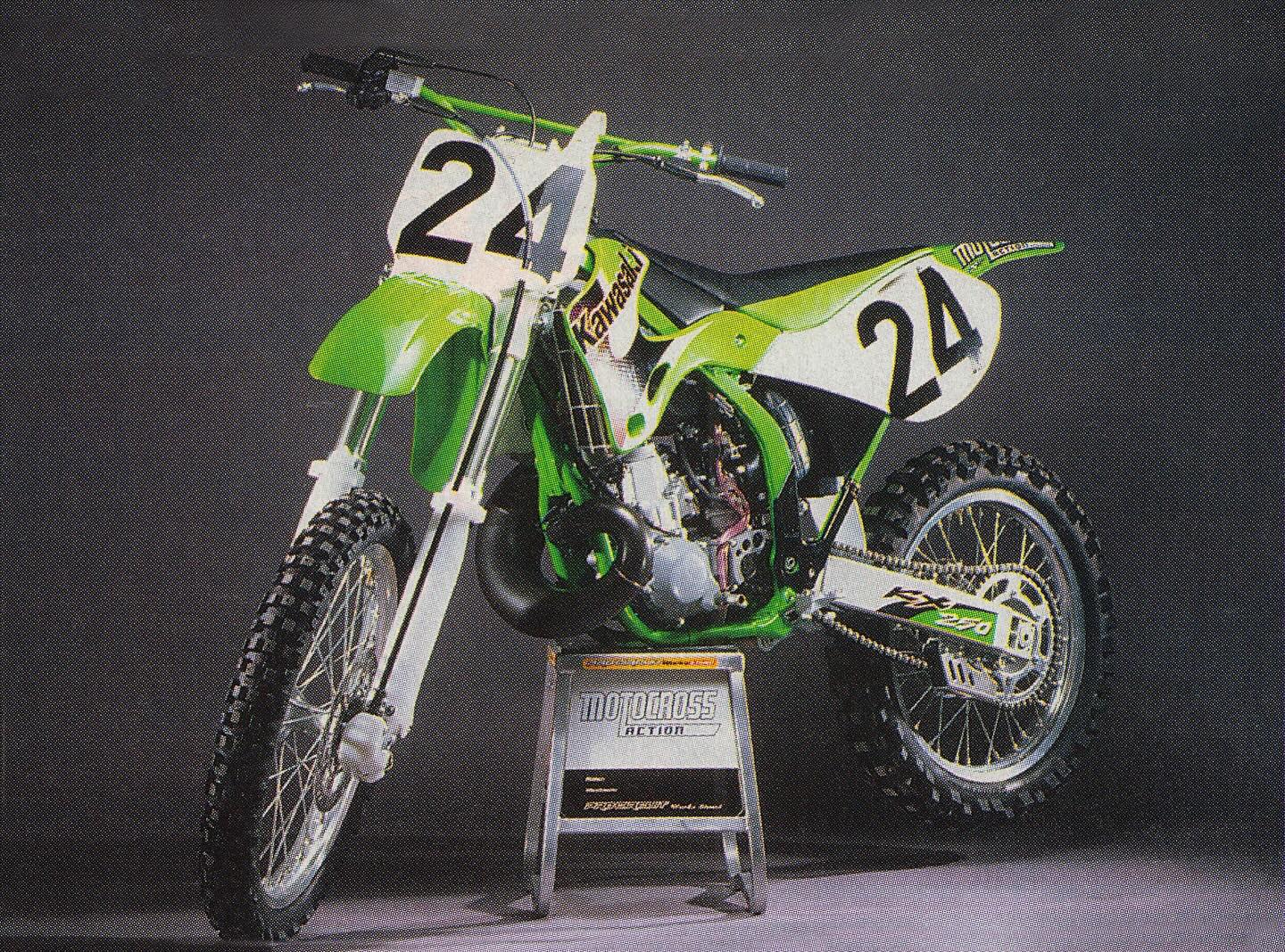 2003 Japanese Factory Kawasaki KX250SR of Naka Atsusei - Naoyuki