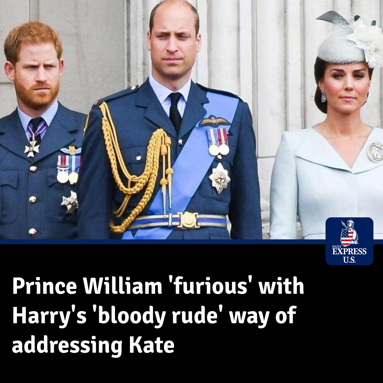 Express - Prince William was incredibly bothered by Harry 😳 | Facebook