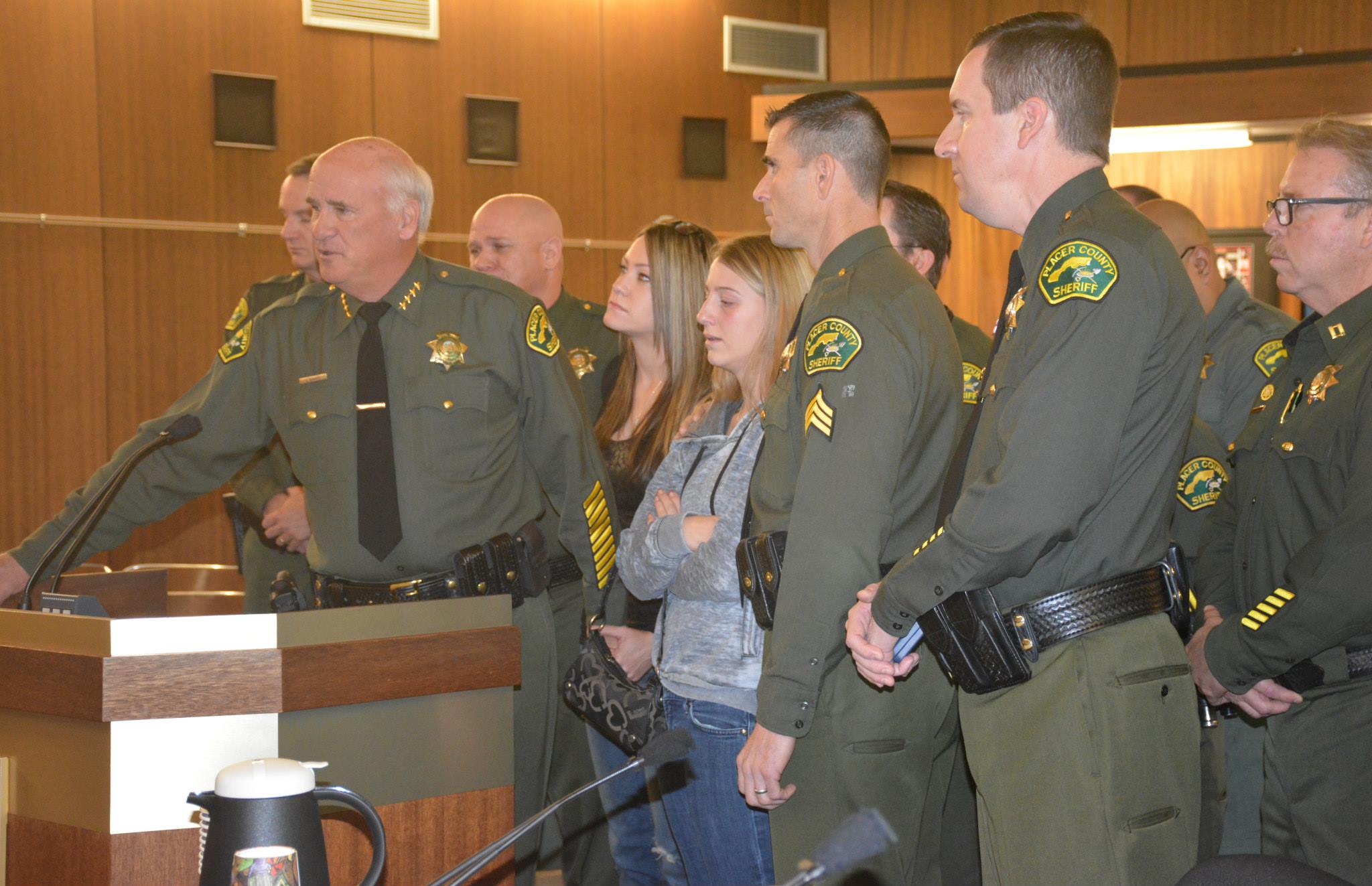 Placer County Sheriff's Office - Sheriff Ed Bonner spoke briefly about ...