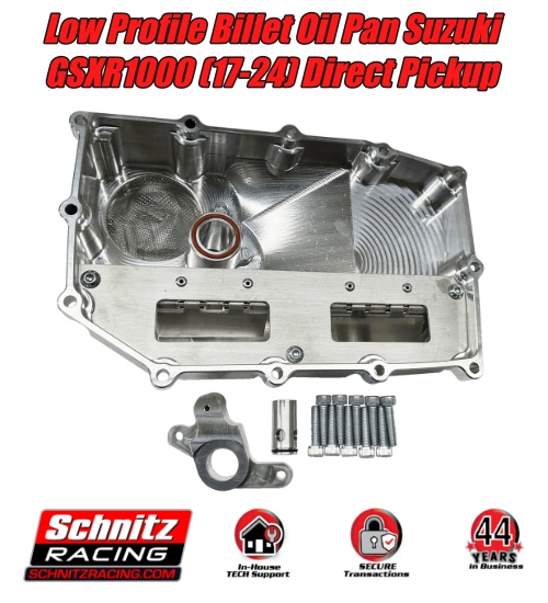 Look at our GSXR 1000 Oil Pan Kit! IN STOCK and READY TO SHIP