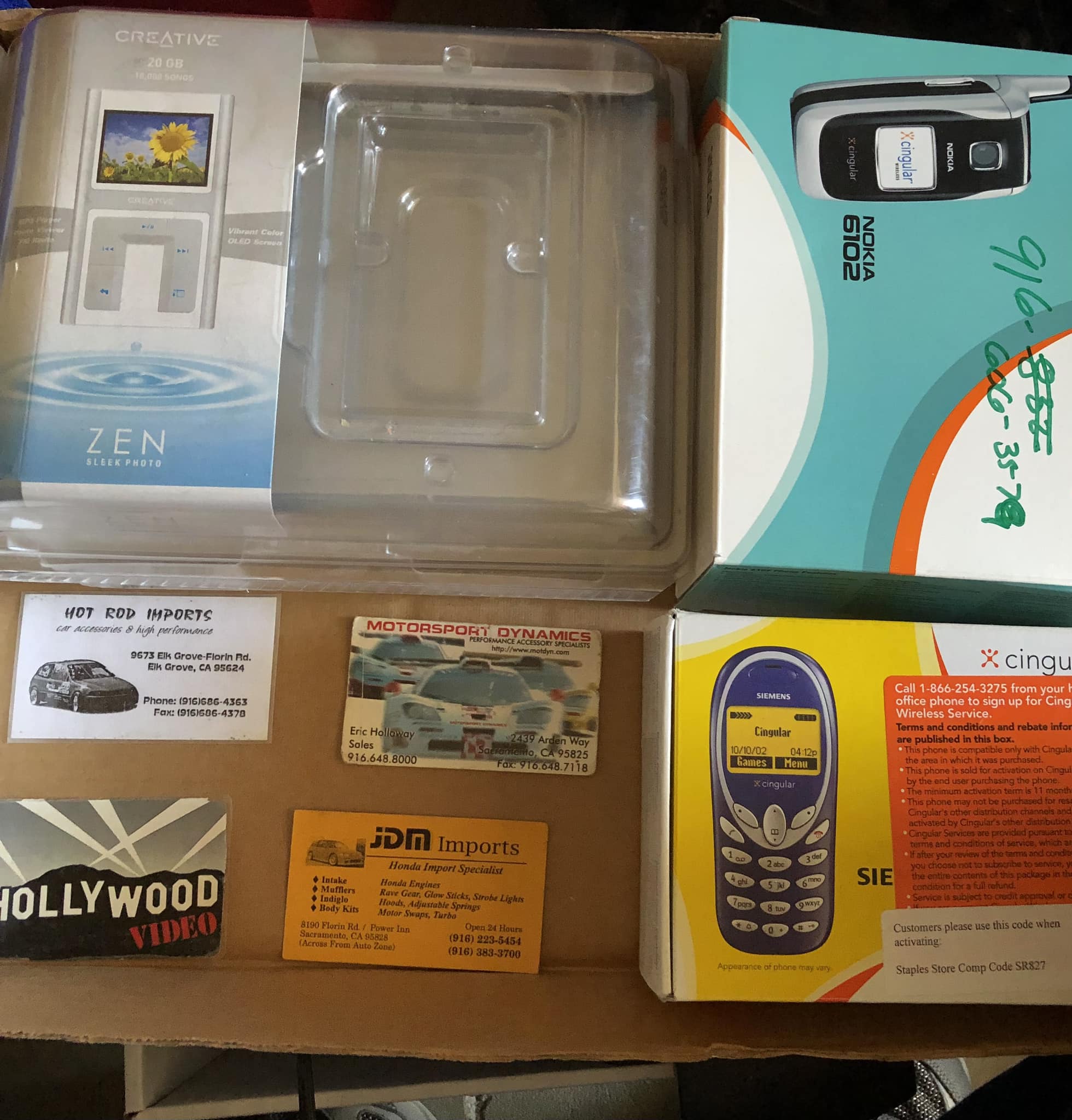 Accessing old phones and hard drives from my 20s