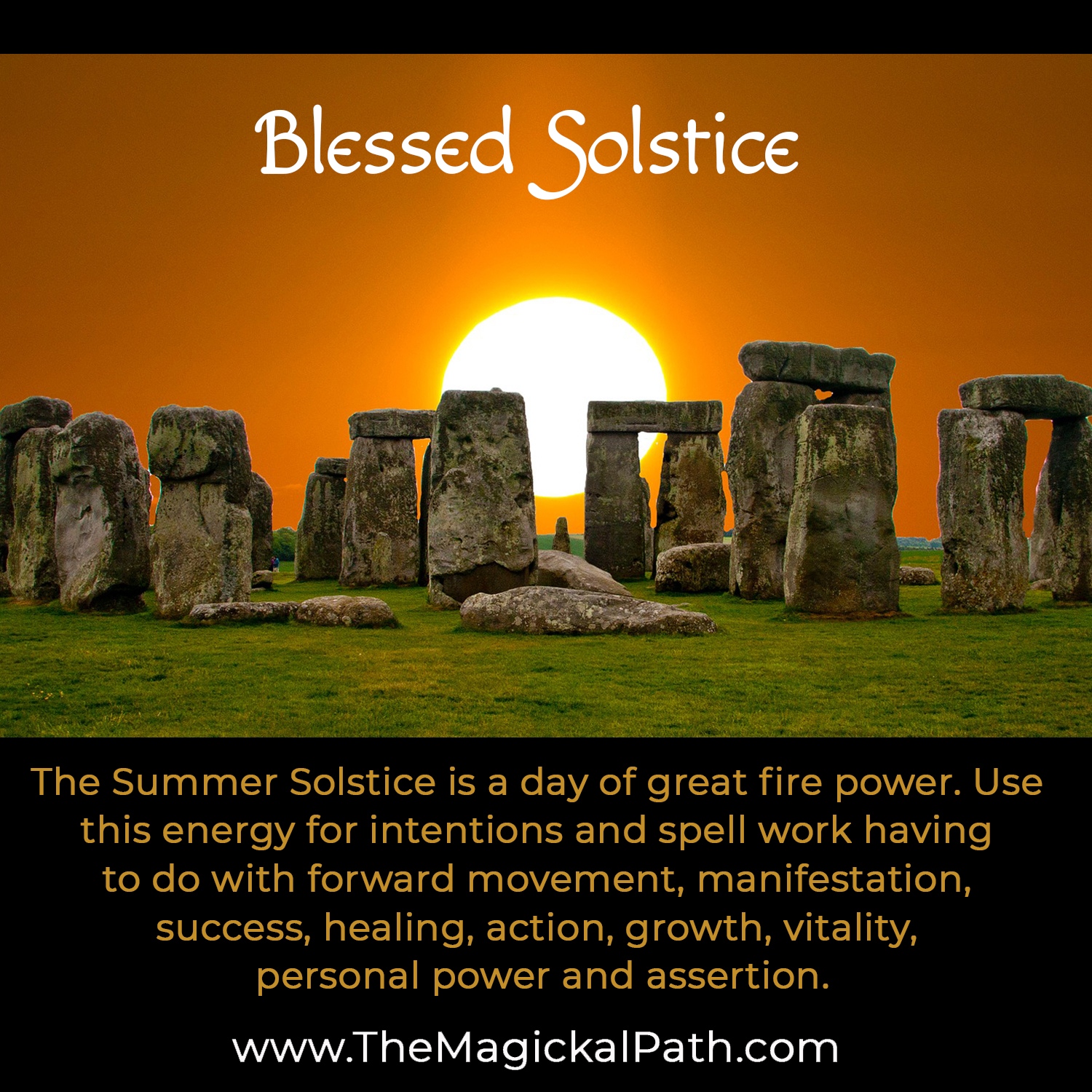 A Summer Solstice... - The Magickal Path School of Witchcraft