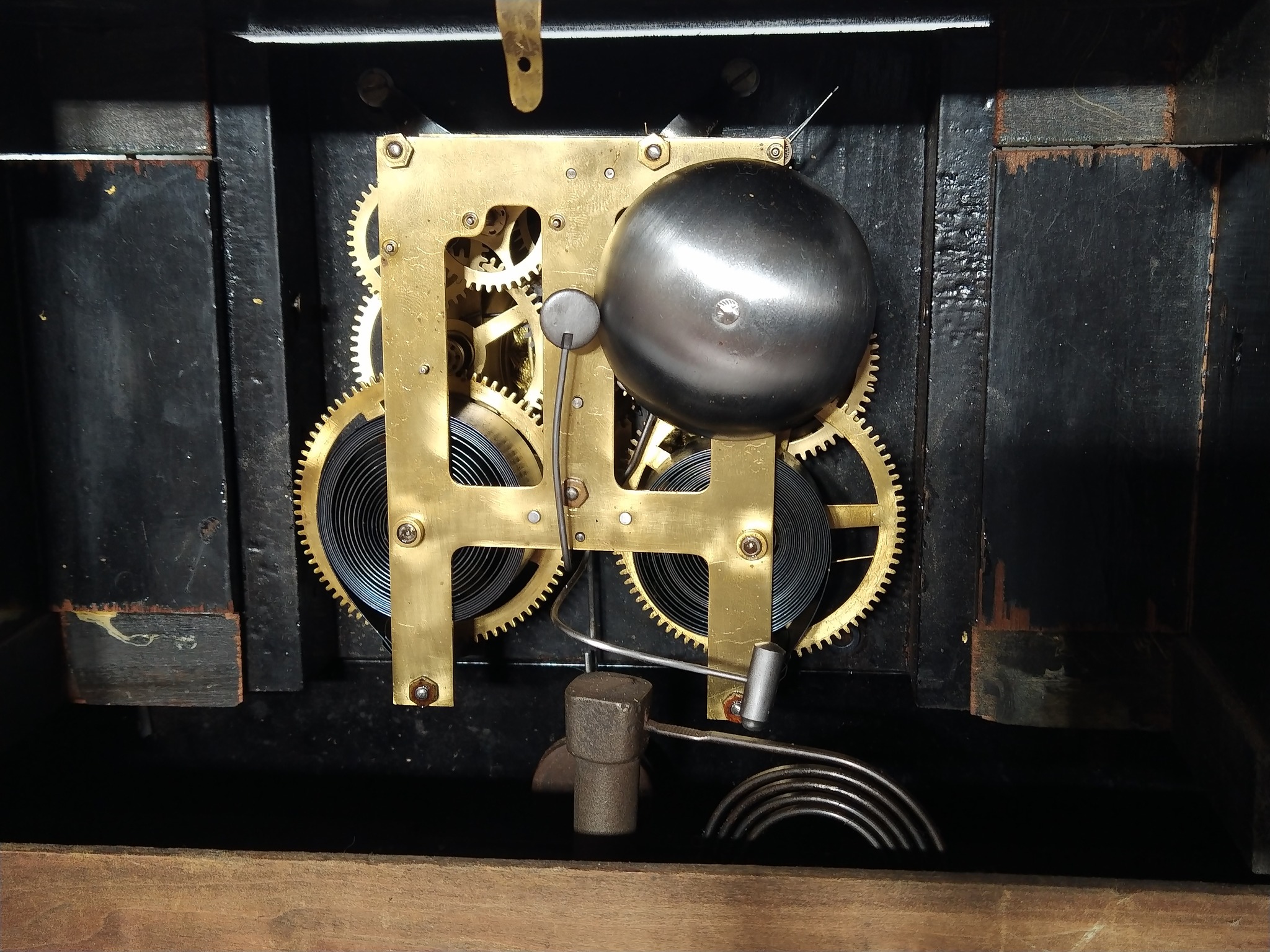 Broken Spring Clock Repair