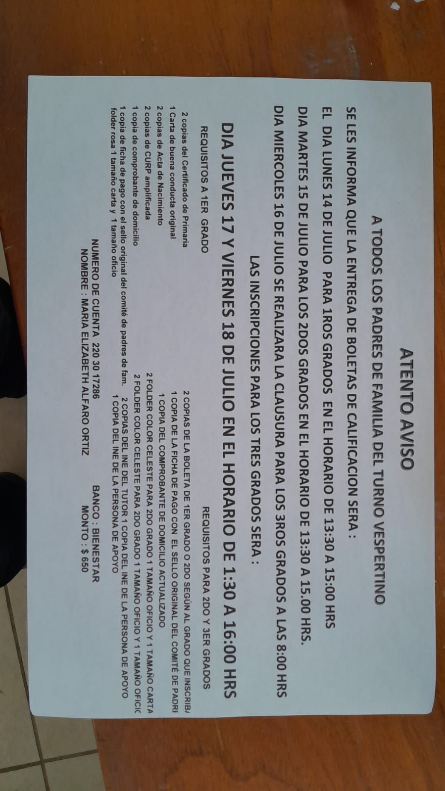 Secundaria Matias de Cordova - A los alumnos de tercer grado de la ...