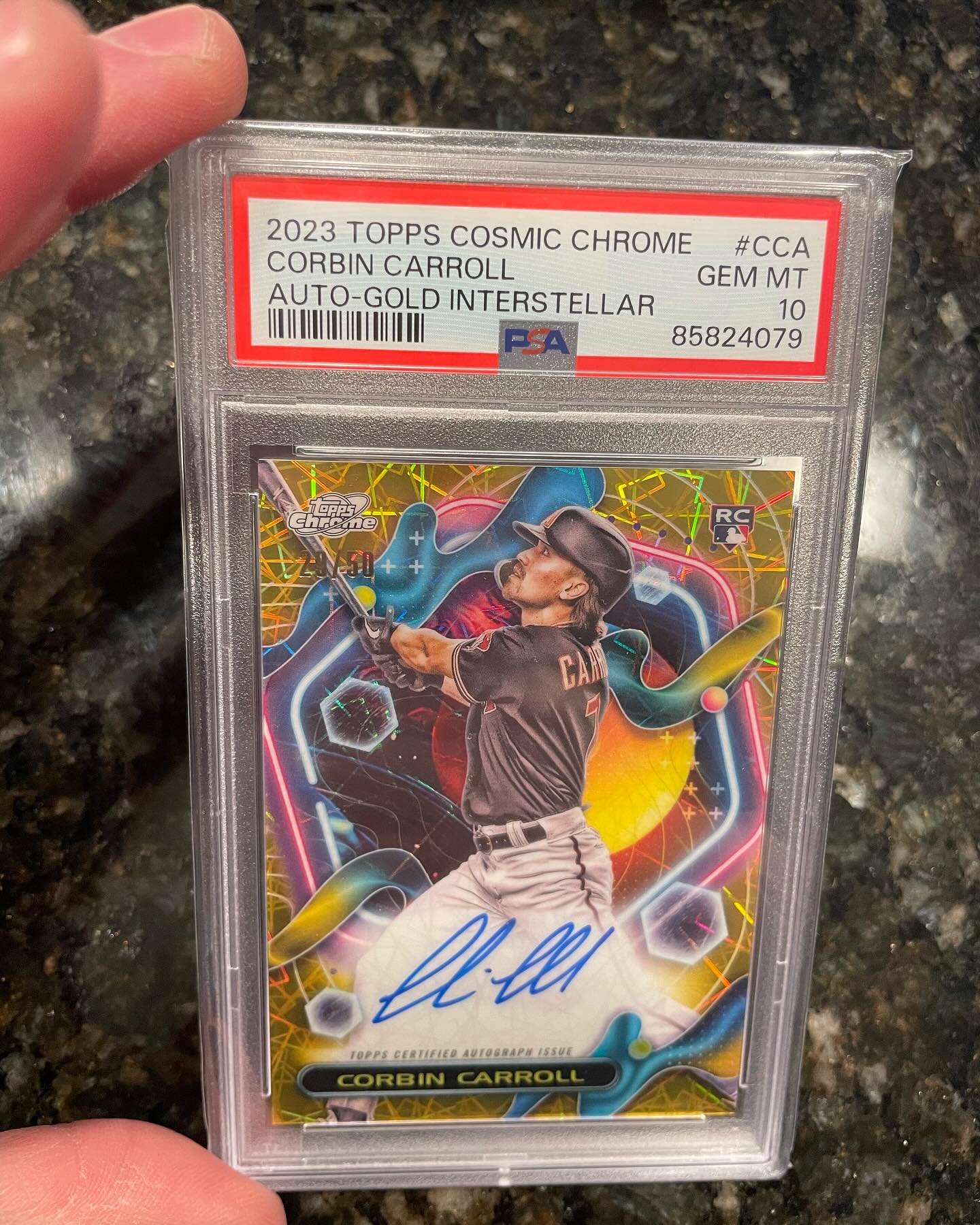 Corbin Carroll 2025 Topps Series 1 Silver pack Auto /50- $105 