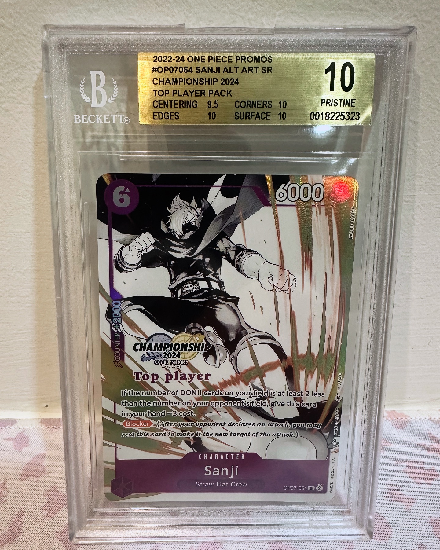 Beckett-graded One Piece #104 comic book