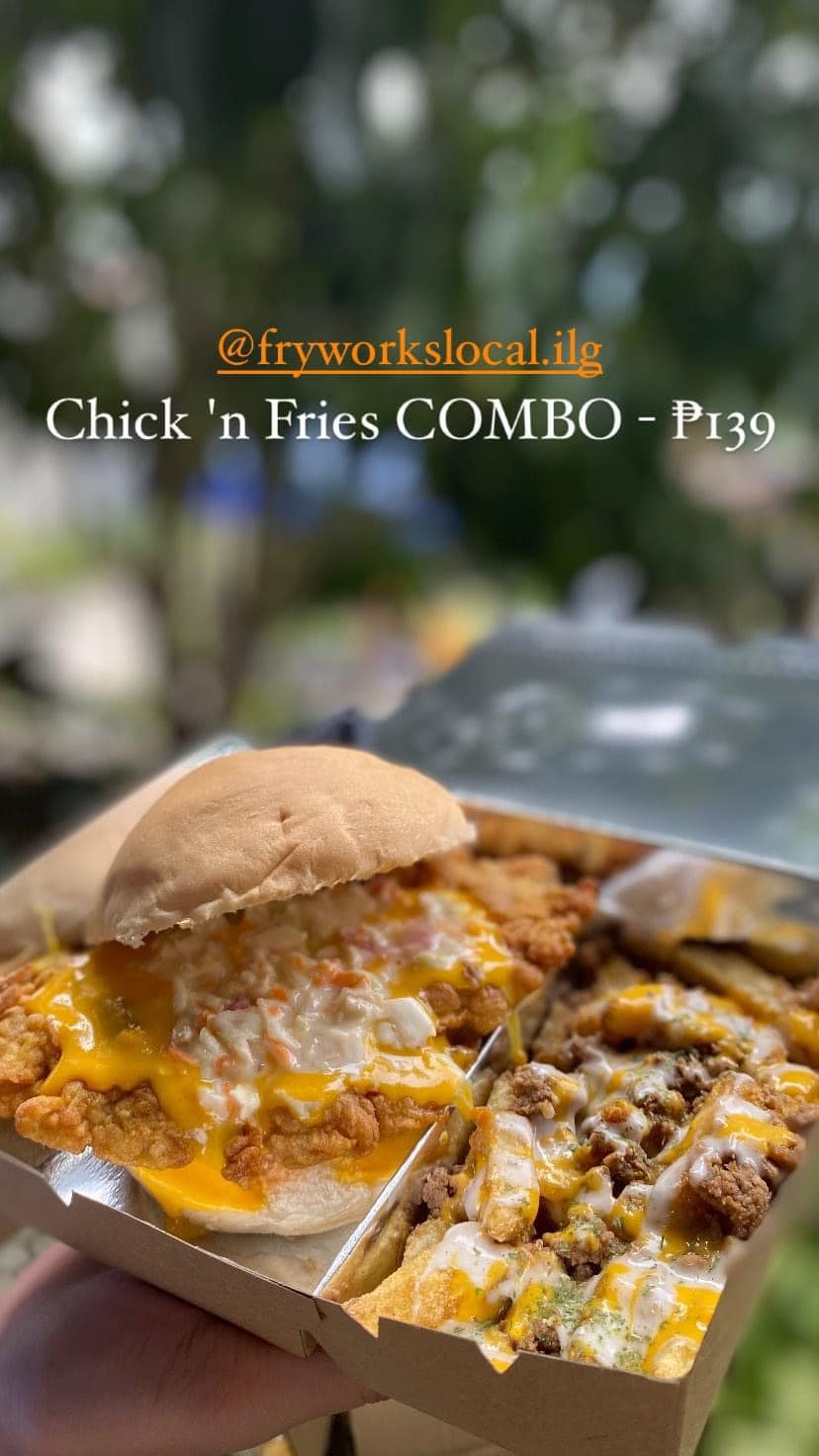 FryWorks - Here's our updated Menu! 🍔 Chicken Sandwich... | Facebook