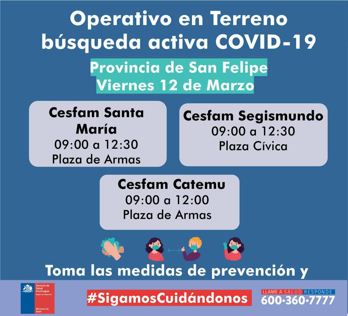 📌 Información Importante...... - Codelo Cesfam Panquehue | Facebook