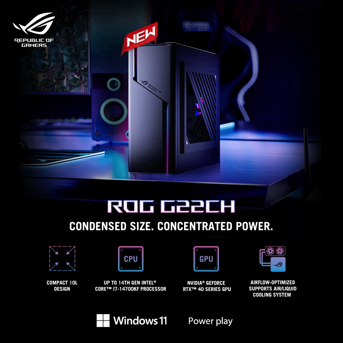 Featuring up to an Intel® Core™ i7-13700 processor and up to an 