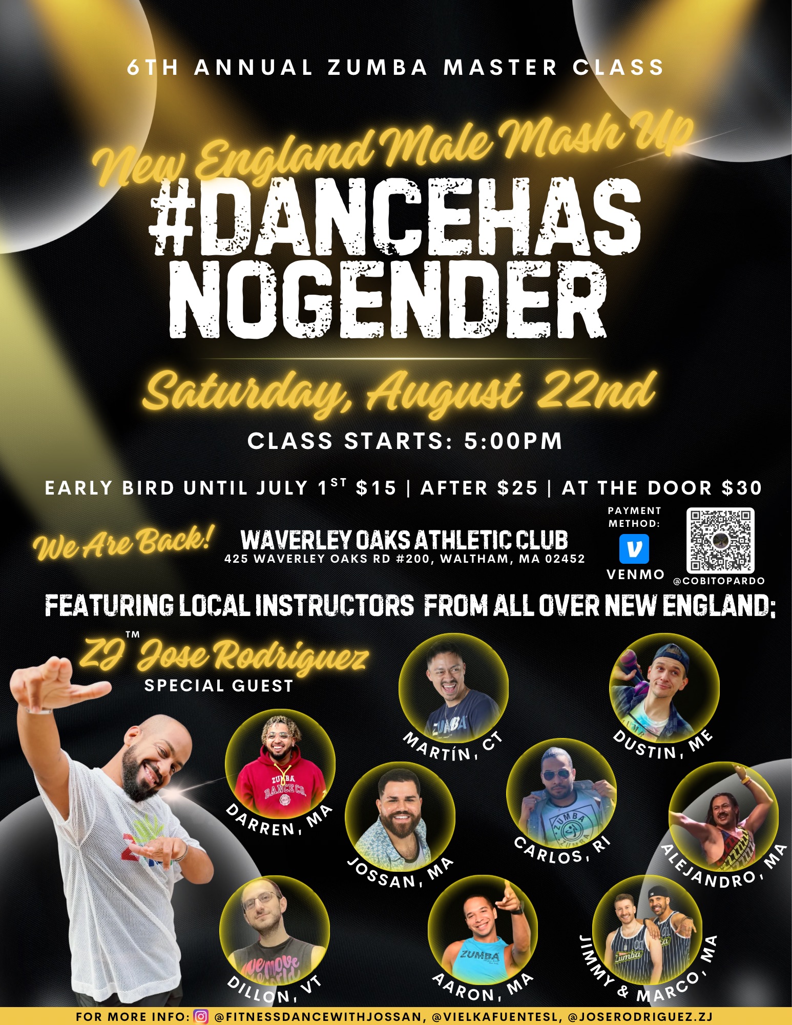 New England Male Mash Up #DanceHasNoGender 