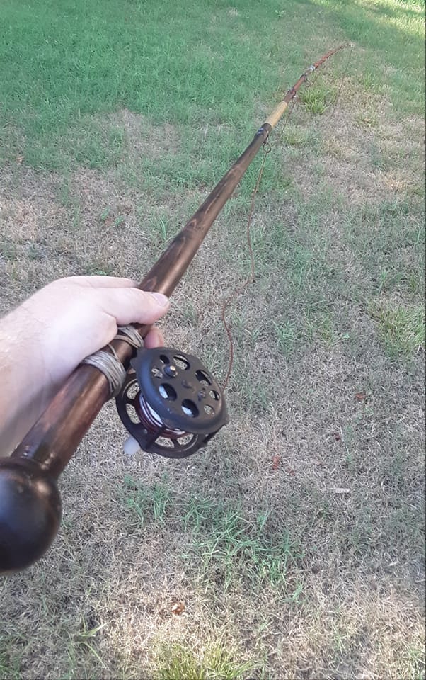 bamboo fly rod vintage with penn reel International #4 Bamboo Vintage Trolling Rods Bamboo