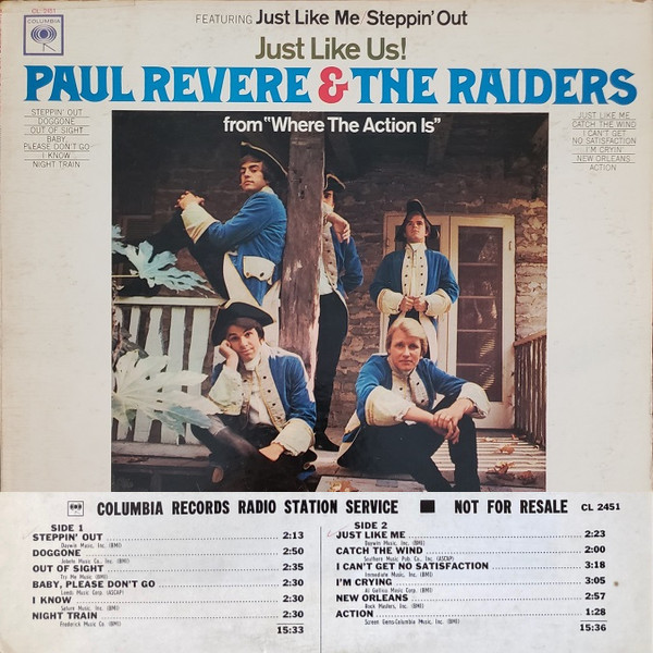 On this date May 6, 1966 the fifth studio album by Paul Revere and