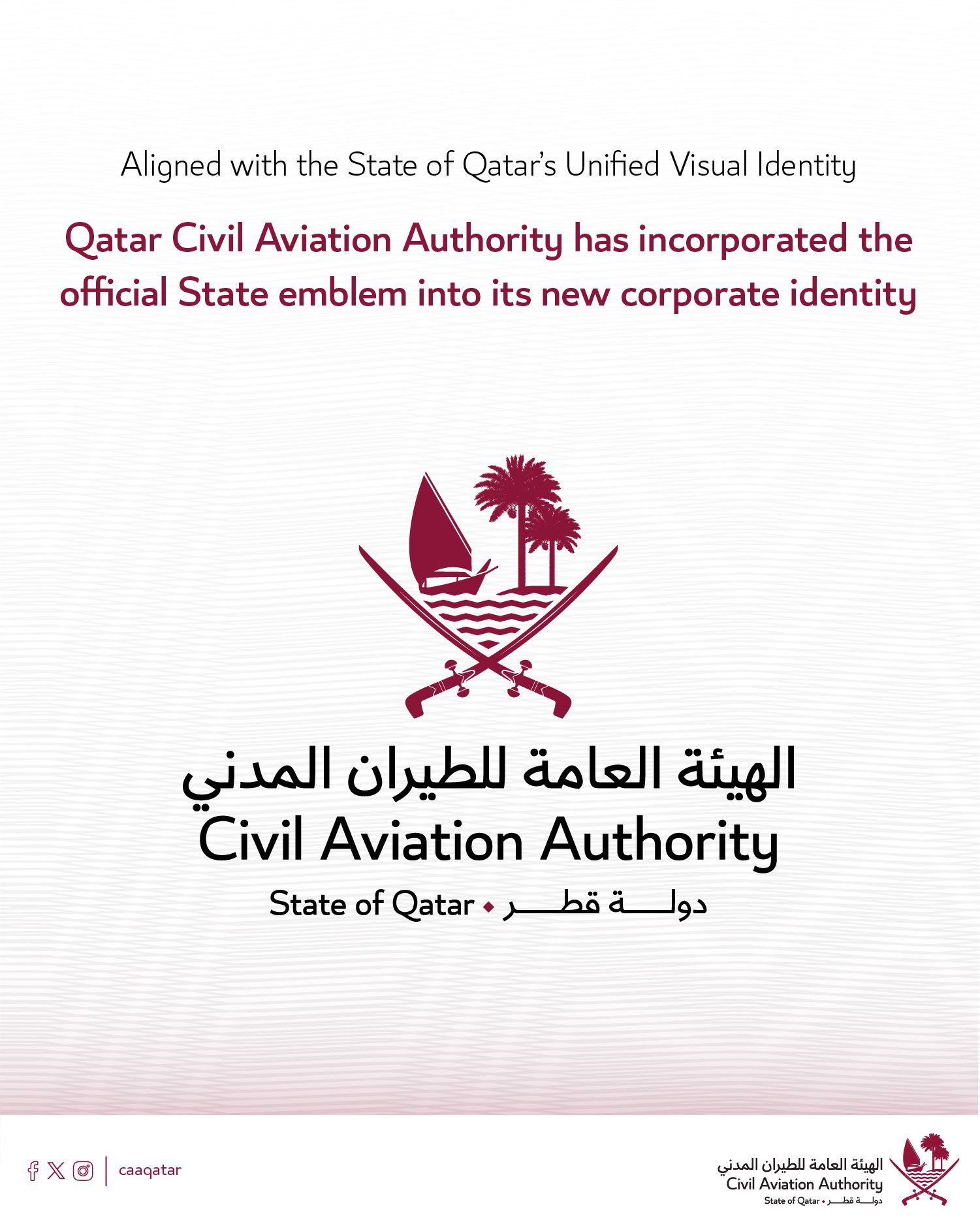 Qatar - Qatar Civil Aviation Authority (QCAA) has announced the ...