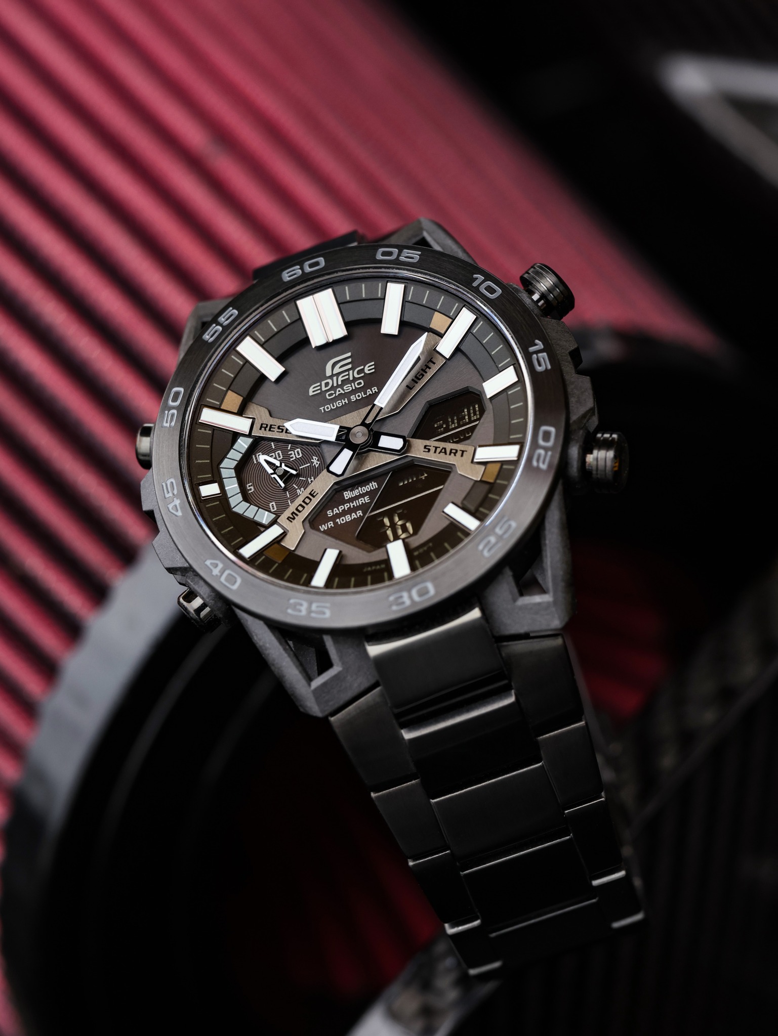 ⚫️EDIFICE SOSPENSIONE✨ECB-2000YDC-1BJF 3月に発売になったオール 