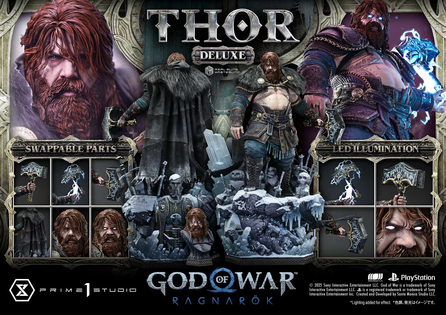 DOJO - *** Prime 1 Studio *** REMGOW-02DX: Thor (God of War: Ragnarok ...
