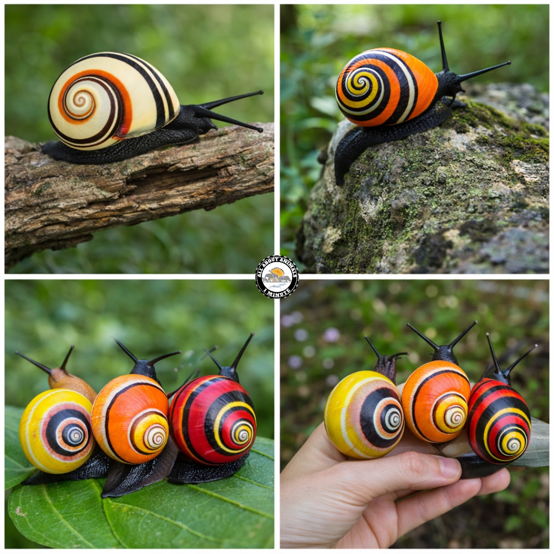 All - 🔥 This is the CUBAN PAINTED SNAIL — Nature’s Living Artwork! 🎨🐌 ...