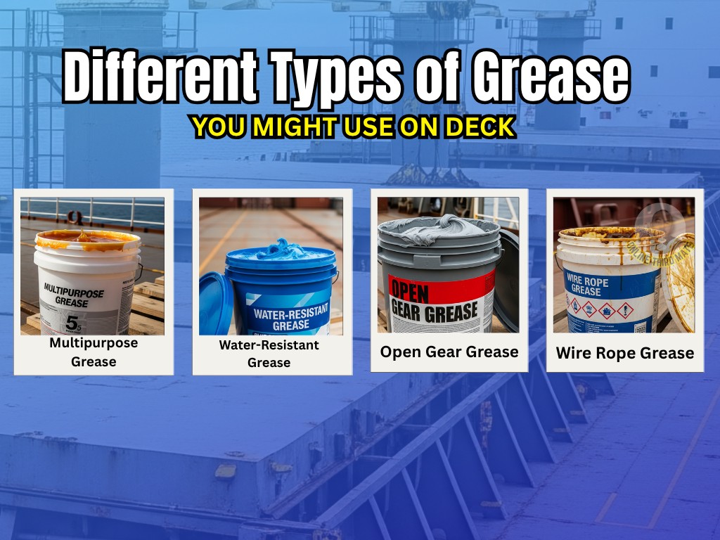 🟥SUBJECT: DIFFERENT TYPES OF GREASE... - Online Third Mate | Facebook