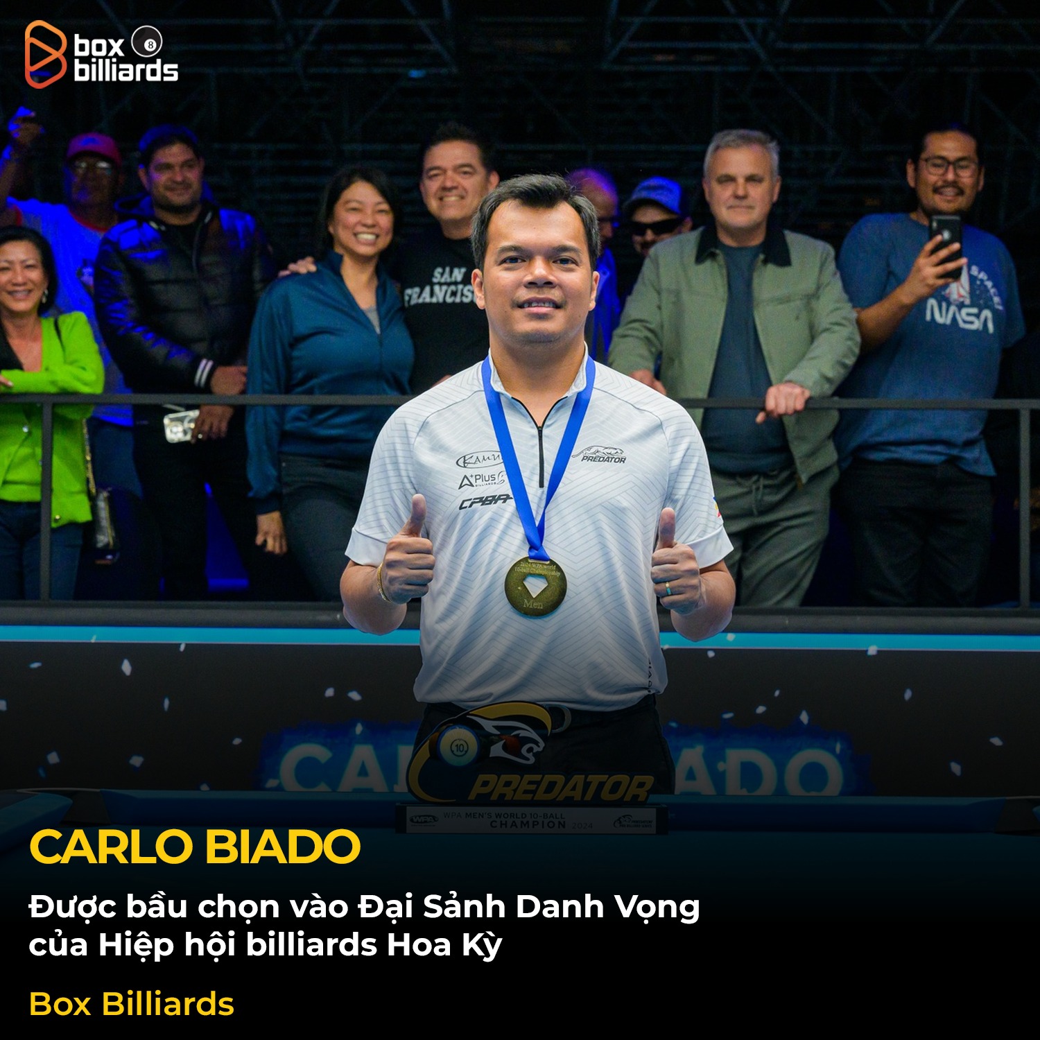 Box - ĐƯƠNG KIM VÔ ĐỊCH THẾ GIỚI 9 BI & 10 BI - CARLO BIADO CHÍNH THỨC ...