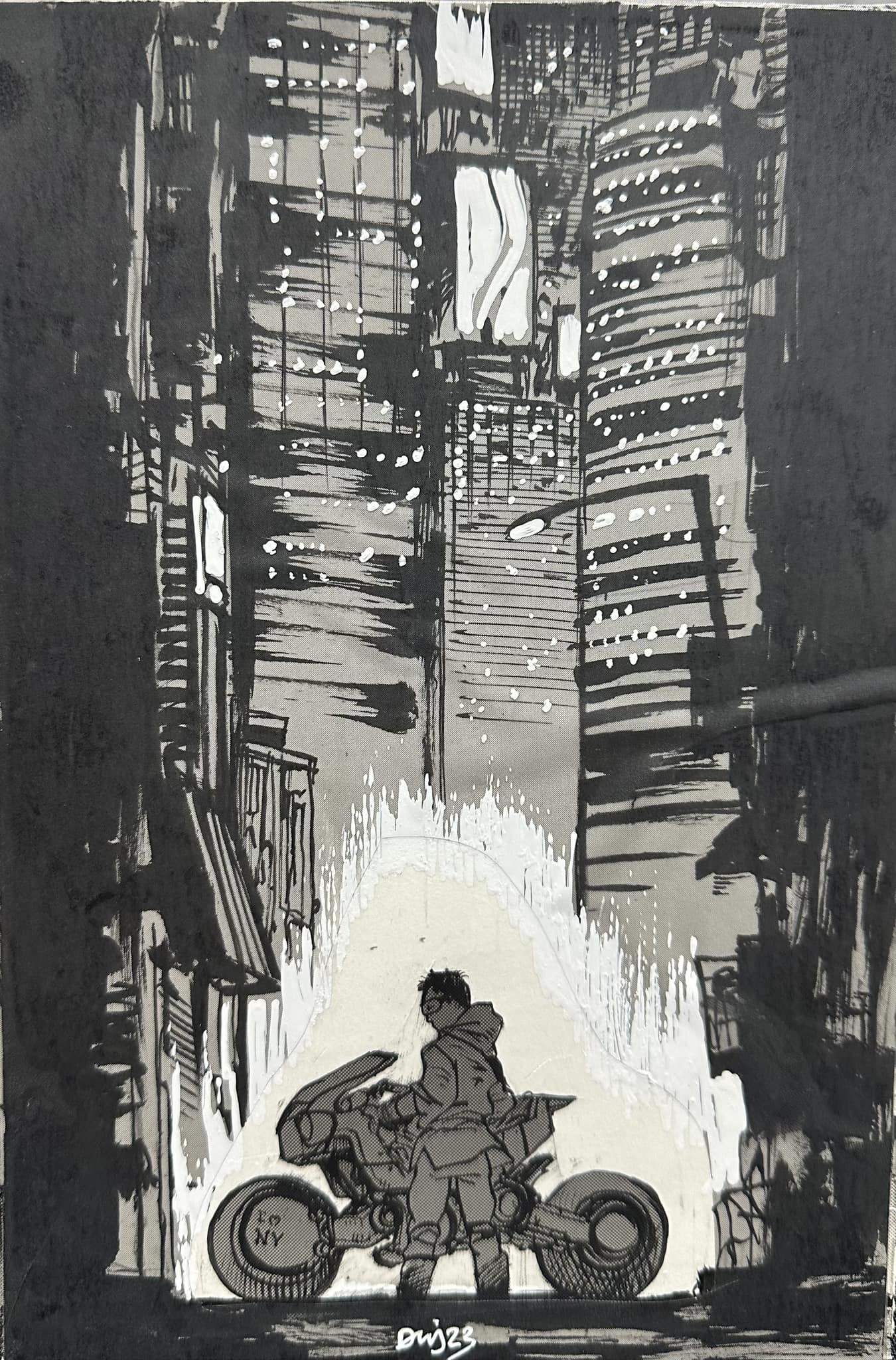 Original AKIRA color guides by Steve Oliff *and* KATSUHIRO OTOMO